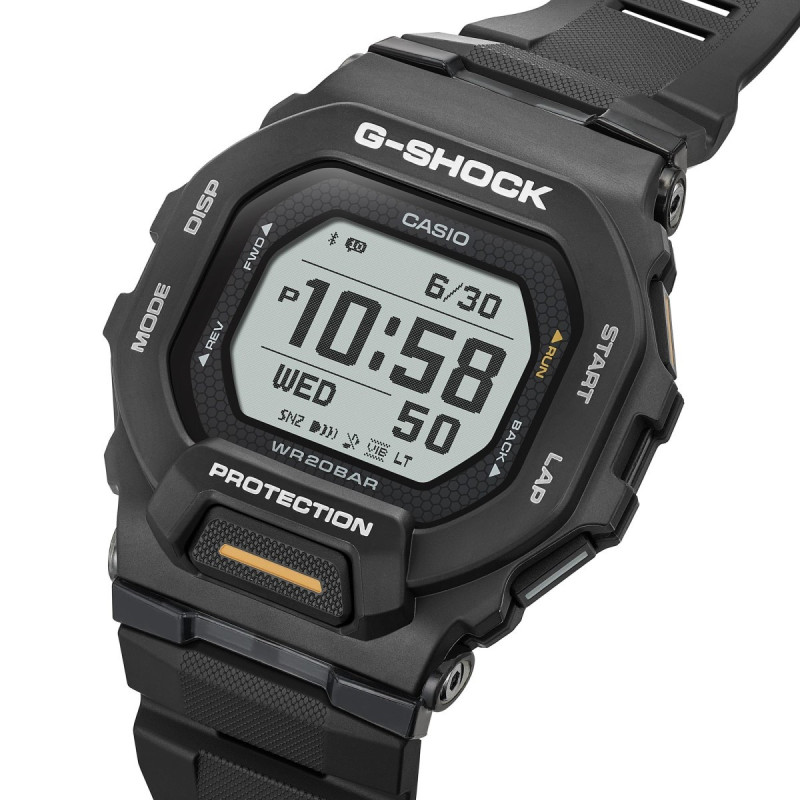 Reloj Casio G-Shock GBD-200-1A1ER | Bluetooth y contador de pasos | B&Couple