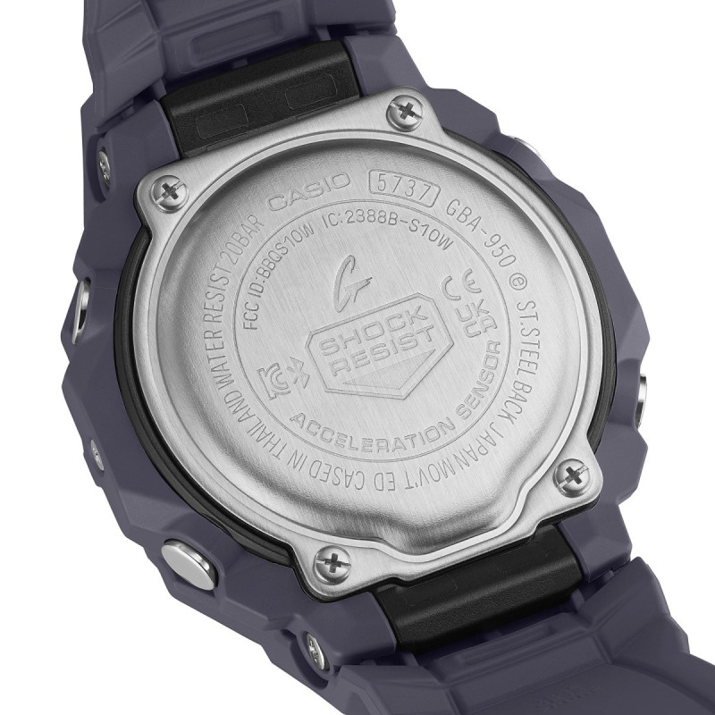 Reloj Casio G-Shock GBA-950-2AER | Bluetooth y contador de pasos | B&Couple