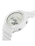 Reloj Casio G-Shock GA-2100-7A7ER | Diseño octogonal blanco | B&Couple
