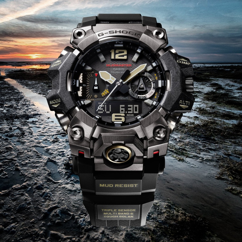 Reloj Casio G-Shock GWG-B1000-1AER | Mudmaster solar con sensores | B&Couple