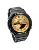 Reloj Casio G-Shock GA-2100GB-1AER | Negro con detalles dorados | B&Couple