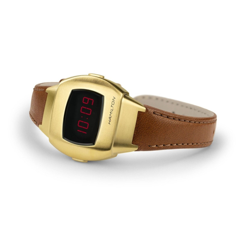 Reloj Hamilton American Classic PSR 74 H52314530 | Digital Cuarzo Vintage Piel | Joyería Bellido