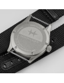 Reloj Hamilton Khaki Field Quartz 38 mm H69401430 | Cuarzo suizo, esfera negra y correa NATO | Joyería Bellido