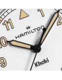 Reloj Hamilton Khaki Field Quartz 33 mm H69301110 | Reloj de cuarzo suizo con esfera blanca | Joyería Bellido