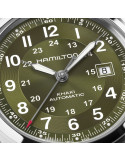 Reloj Hamilton Khaki Field Auto H70605160 | Automático 80 h reserva, esfera verde | Joyería Bellido
