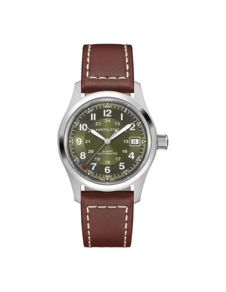 Reloj Hamilton Khaki Field Auto H70455560 | Automático 38 mm esfera verde caqui | Joyería Bellido