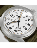 Reloj Hamilton Khaki Field Mechanical H69529913 | Mecánico 42 mm clásica esfera blanca | Joyería Bellido