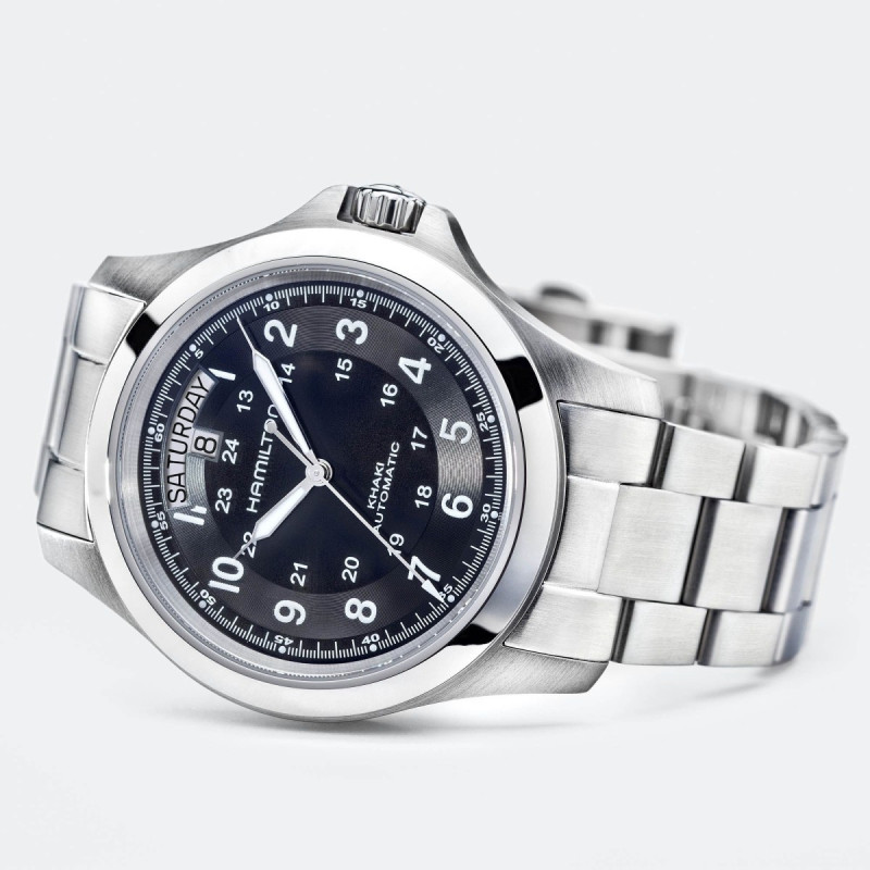 Reloj Hamilton Khaki Field King Auto H64455133 | Automático 40 mm día y fecha | Joyería Bellido