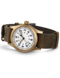 Reloj Hamilton Khaki Field Mechanical Bronze H69459510 | Mecánico 38 mm bronce y piel | Joyería Bellido