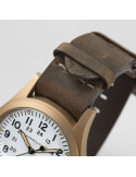 Reloj Hamilton Khaki Field Mechanical Bronze H69459510 | Mecánico 38 mm bronce y piel | Joyería Bellido