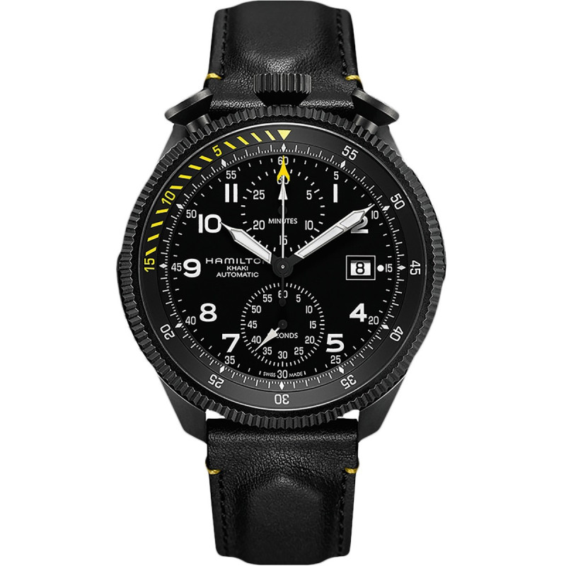 Reloj Hamilton Khaki Aviation Takeoff Auto Chrono H76786733 | Cronógrafo automático 46 mm | Joyería Bellido