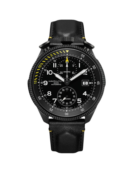 Reloj Hamilton Khaki Aviation Takeoff Auto Chrono H76786733 | Cronógrafo automático 46 mm | Joyería Bellido