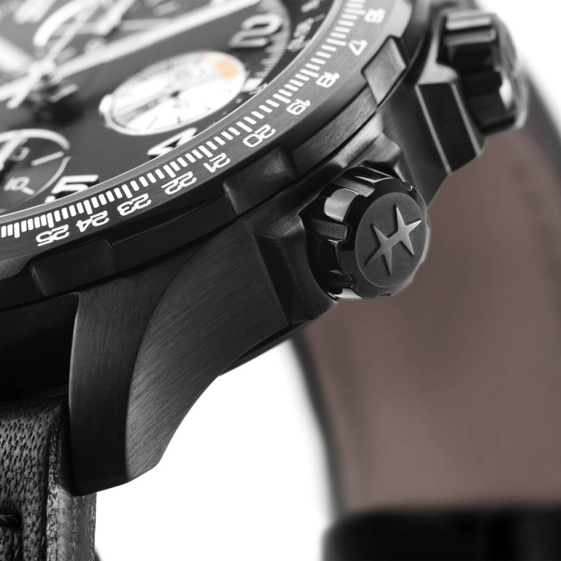 Reloj Hamilton Khaki X-Wind H77736733 | Cronógrafo automático 45 mm piloto | Joyería Bellido