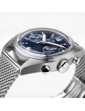 Reloj Hamilton Khaki Aviation Pilot Pioneer Mechanical Chronograph H76409140 | Cronógrafo mecánico azul y caja acero | Joyería B