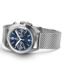 Reloj Hamilton Khaki Aviation Pilot Pioneer Mechanical Chronograph H76409140 | Cronógrafo mecánico azul y caja acero | Joyería B