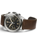 Reloj Hamilton Khaki Aviation Pilot Pioneer Mechanical Chrono H76409530 | Cronógrafo mecánico negro 40 mm | Joyería Bellido