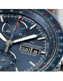 Reloj Hamilton Khaki Aviation Converter Auto Chrono H76746540 | Cronógrafo automático azul 44 mm | Joyería Bellido