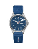 Reloj Hamilton Khaki Aviation Pilot Day Date Auto H64655941 | Automático, titanio y esfera azul | Joyería Bellido