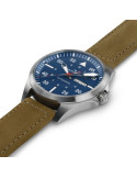 Reloj Hamilton Khaki Aviation Pilot Day Date Auto H64655941 | Automático, titanio y esfera azul | Joyería Bellido