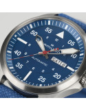 Reloj Hamilton Khaki Aviation Pilot Day Date Auto H64655941 | Automático, titanio y esfera azul | Joyería Bellido