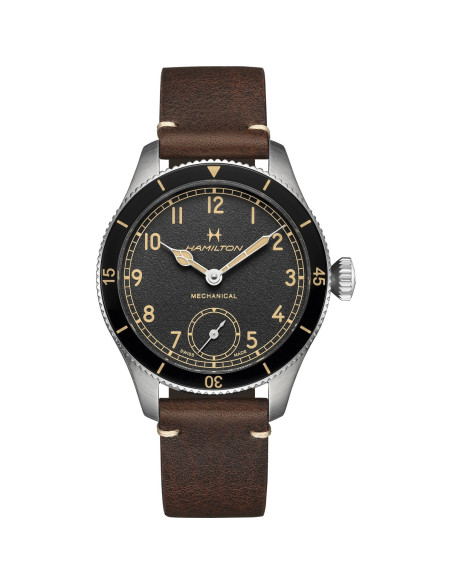 Reloj Hamilton Khaki Aviation Pilot Pioneer H76719530 | Mecánico 43 mm estilo aviador | Joyería Bellido