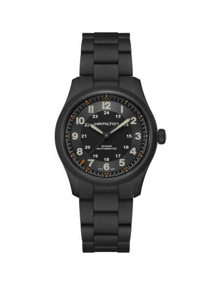 Reloj Hamilton Khaki Field Titanium H70215130 | Automático 38 mm titanio negro | Joyería Bellido