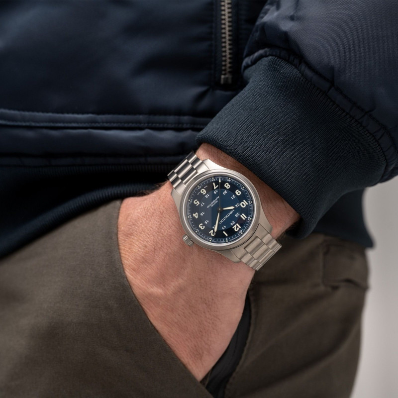Reloj Hamilton Khaki Field Titanium Auto H70545140 | Automático titanio 42 mm y 80 h reserva | Joyería Bellido