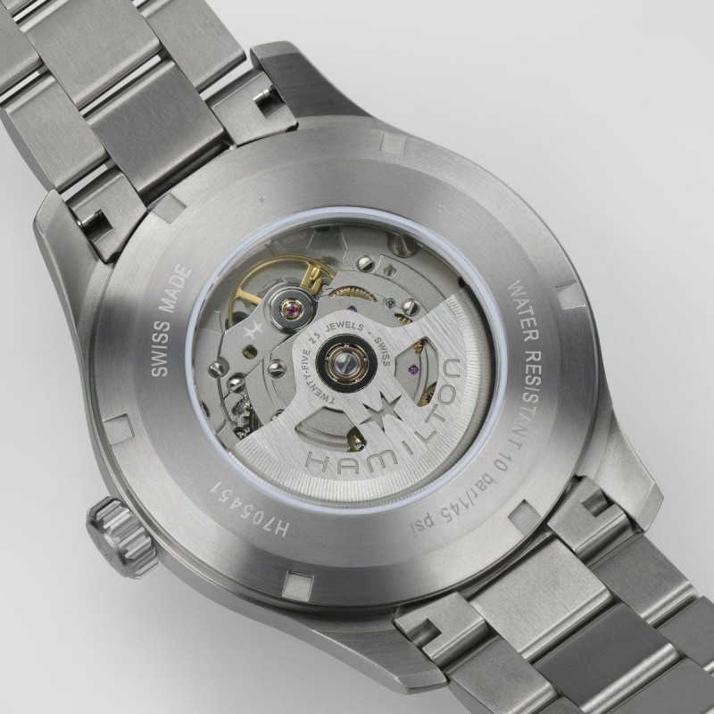 Reloj Hamilton Khaki Field Titanium Auto H70545140 | Automático titanio 42 mm y 80 h reserva | Joyería Bellido