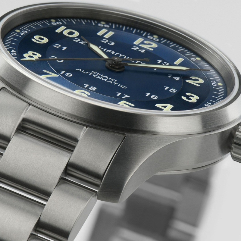 Reloj Hamilton Khaki Field Titanium Auto H70545140 | Automático titanio 42 mm y 80 h reserva | Joyería Bellido