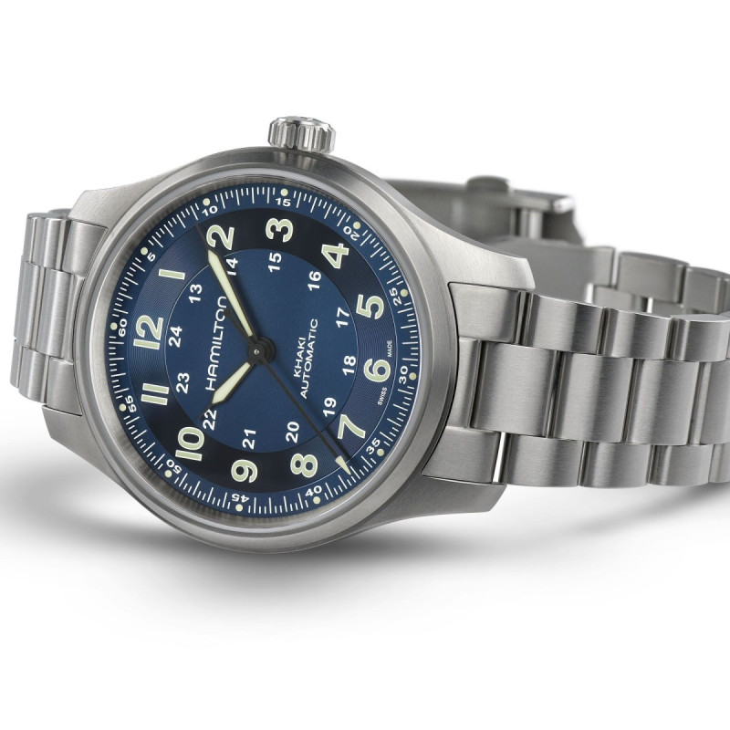 Reloj Hamilton Khaki Field Titanium Auto H70545140 | Automático titanio 42 mm y 80 h reserva | Joyería Bellido
