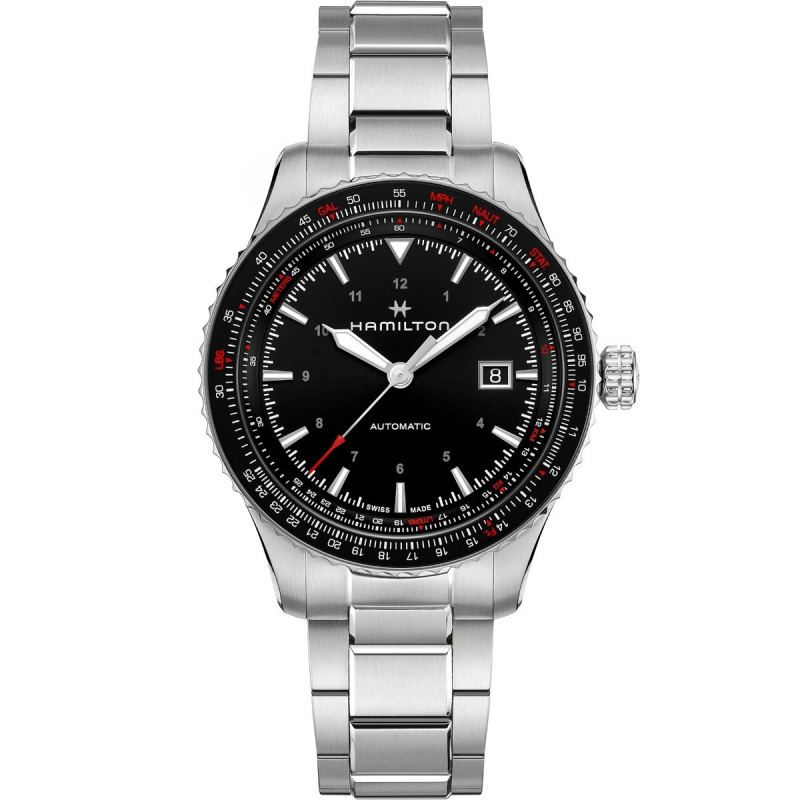 Reloj Hamilton Khaki Aviation Converter Auto H76615130 | Automático aviador 42 mm y 80 h reserva | Joyería Bellido