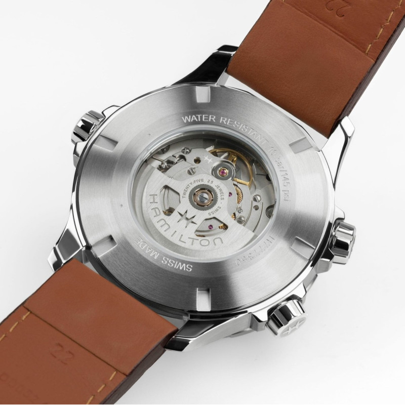 Reloj Hamilton Khaki X-Wind H77735560 | Automático piloto 45 mm día y fecha | Joyería Bellido