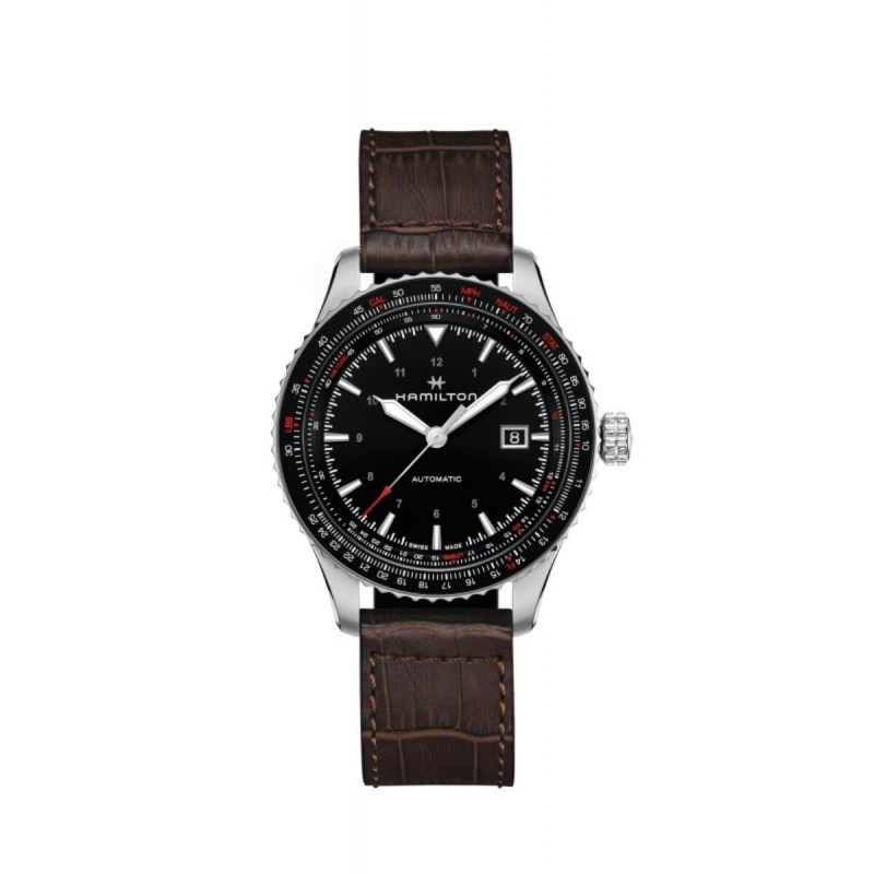 Reloj Hamilton Khaki Aviation Converter Auto H76615530 | Pilot automático 42 mm y 80 h | Joyería Bellido