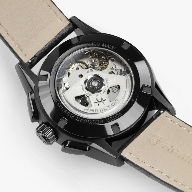 Reloj Hamilton Jazzmaster Performer Autochrono H36646780 | Cronógrafo automático 42 mm | Joyería Bellido