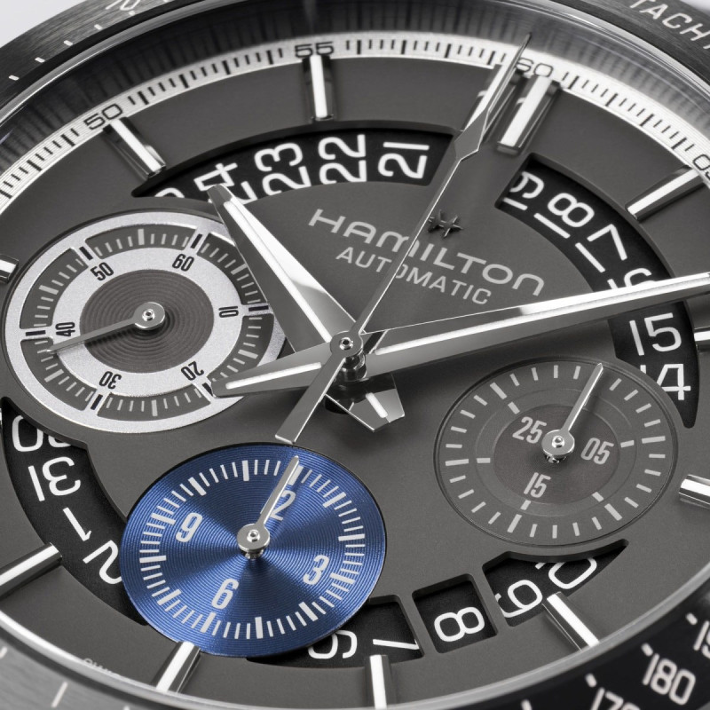 Reloj Hamilton Jazzmaster Performer Autochrono H36646780 | Cronógrafo automático 42 mm | Joyería Bellido