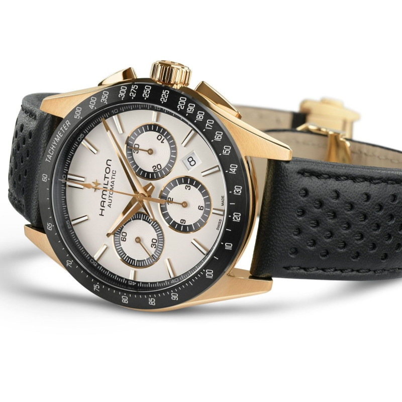 Reloj Hamilton Jazzmaster Performer Auto Chrono H36626710 | Cronógrafo automático 42 mm y taquímetro | Joyería Bellido