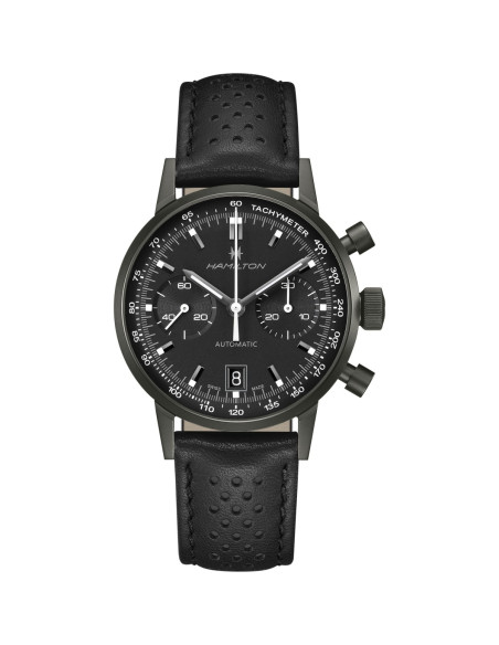 Reloj Hamilton American Classic Intra-Matic Auto Chrono H38446730 | Cronógrafo automático 40 mm en negro | Joyería Bellido