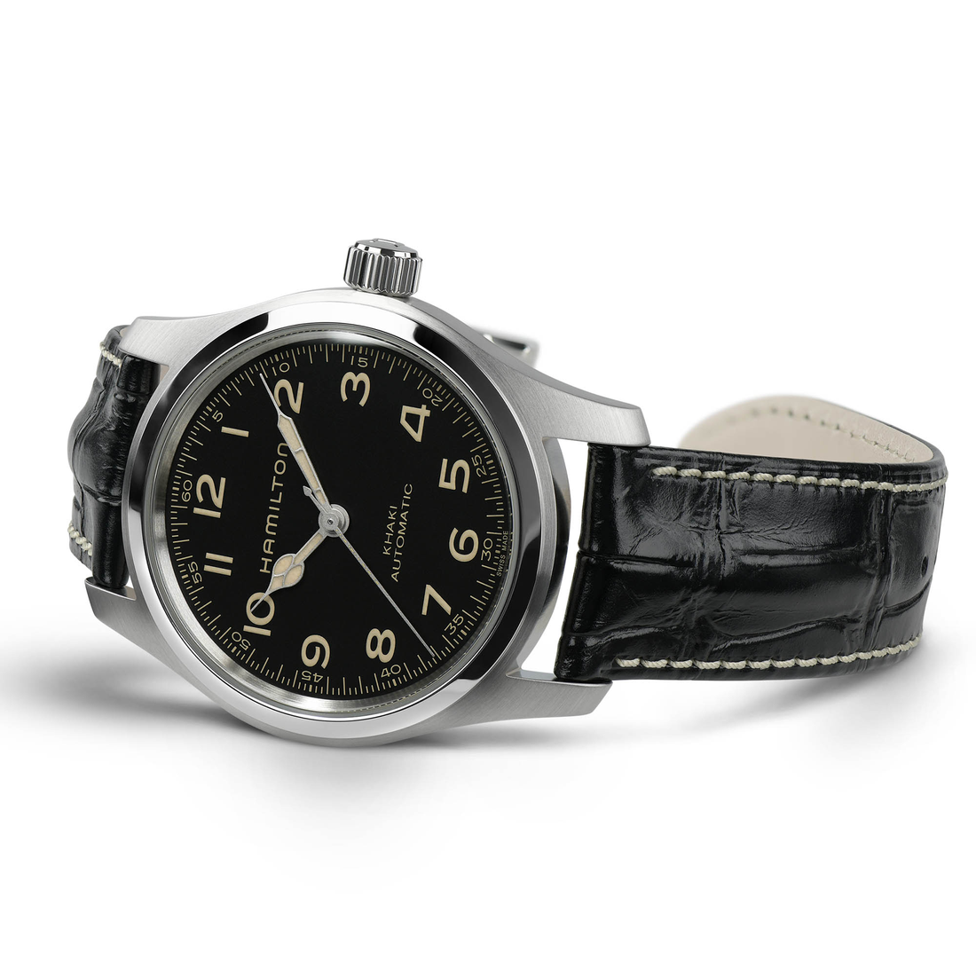 Hamilton Khaki Field Murph Kit Auto 42mm H70605732 - correa enrollada