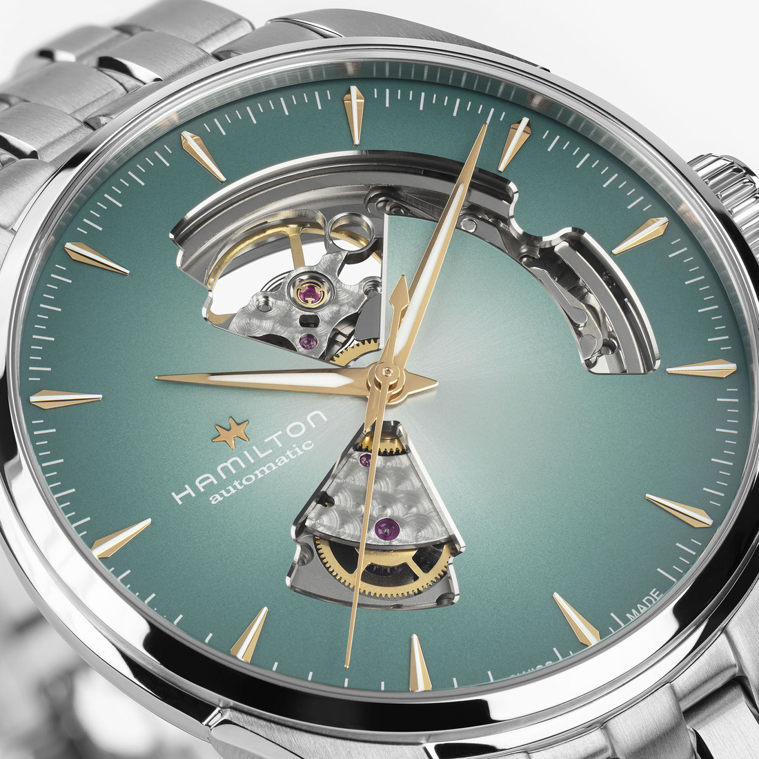 Hamilton Jazzmaster Open Heart Auto 40mm H32675141 | Bellido