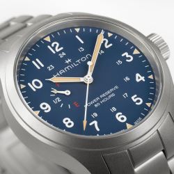 Hamilton Khaki Field Power Reserve Cuerda Manual H69509140