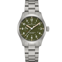 Hamilton Khaki Field Power Reserve Cuerda Manual H69509160