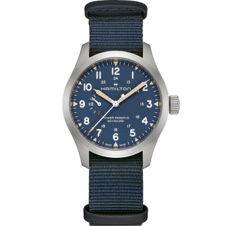 Hamilton Khaki Field Power Reserve Cuerda Manual H69509940