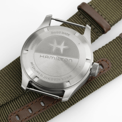 Hamilton Khaki Field Power Reserve Cuerda Manual H69509960