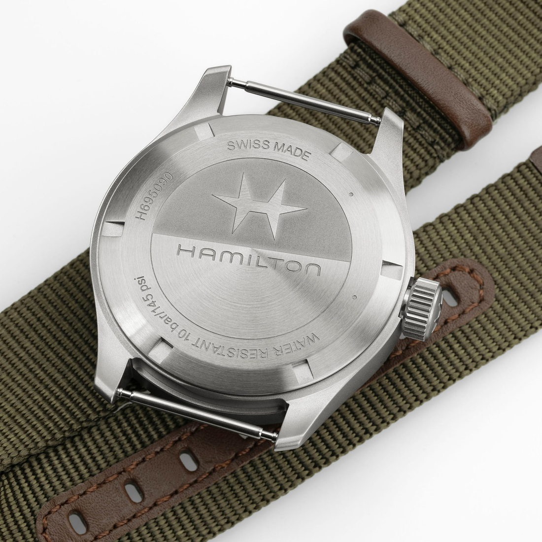 Hamilton Khaki Field Power Reserve Cuerda Manual H69509960