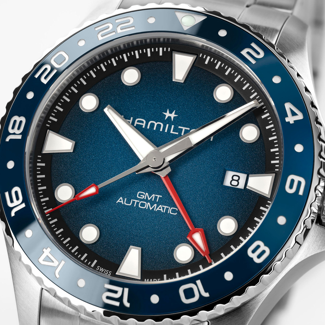 Hamilton Khaki Navy Scuba GMT Auto 43mm H82535140 | Bellido