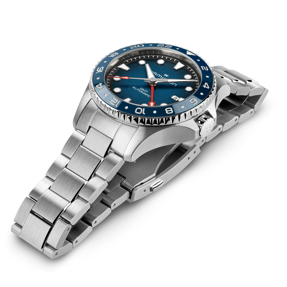 Hamilton Khaki Navy Scuba GMT Auto 43mm H82535140 | Bellido