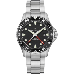 Hamilton Khaki Navy Scuba GMT Auto 43mm H82555130 | Bellido