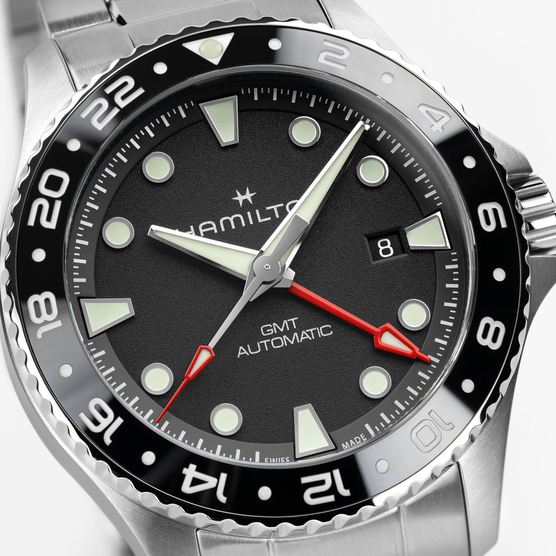 Hamilton Khaki Navy Scuba GMT Auto 43mm H82555130 | Bellido