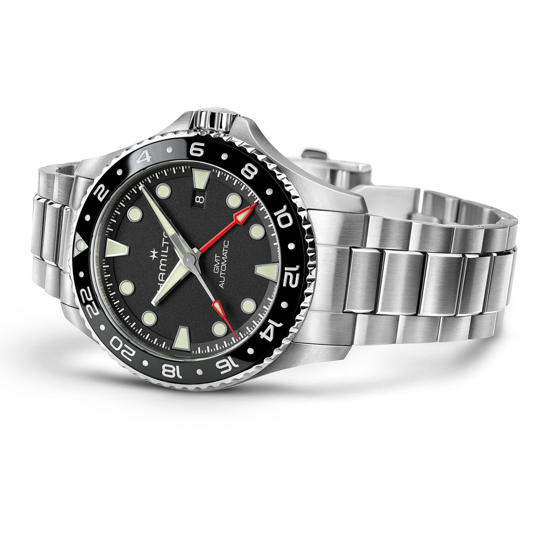 Hamilton Khaki Navy Scuba GMT Auto 43mm H82555130 | Bellido