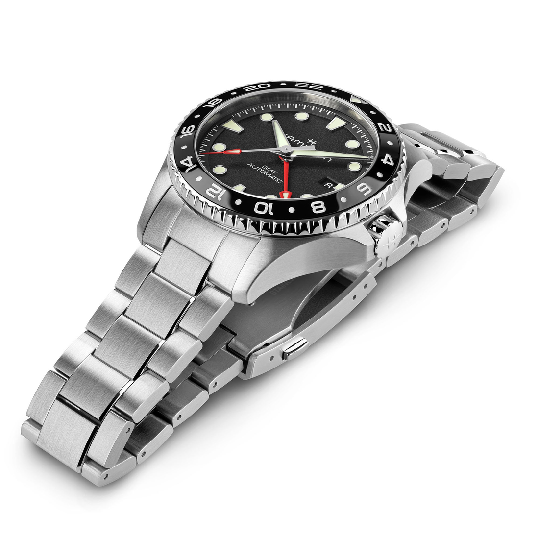 Hamilton Khaki Navy Scuba GMT Auto 43mm H82555130 | Bellido